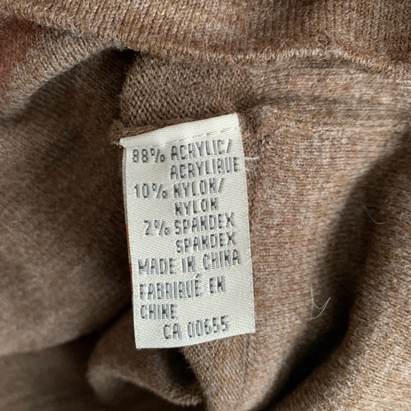 Brown Quarter-Zip Sweater - Picture 3 of 3